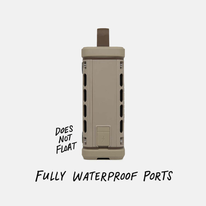Turtlebox Ranger Li-Ion Battery-Powered Ultra-Portable Speaker, Tan, large image number 4