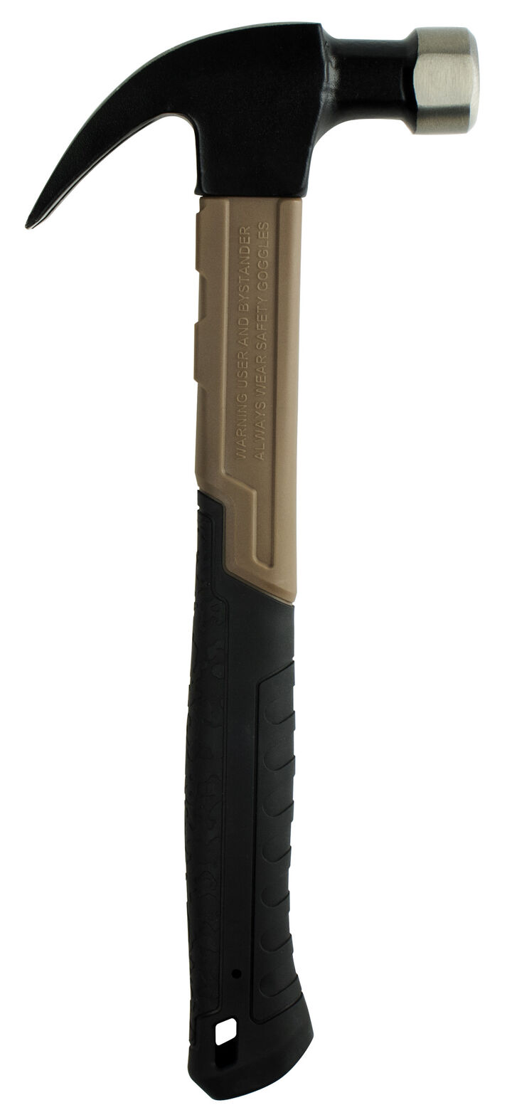 Spec Ops 20 Oz Smooth Face Curved Claw Hammer, Fiberglass Handle, large image number 9