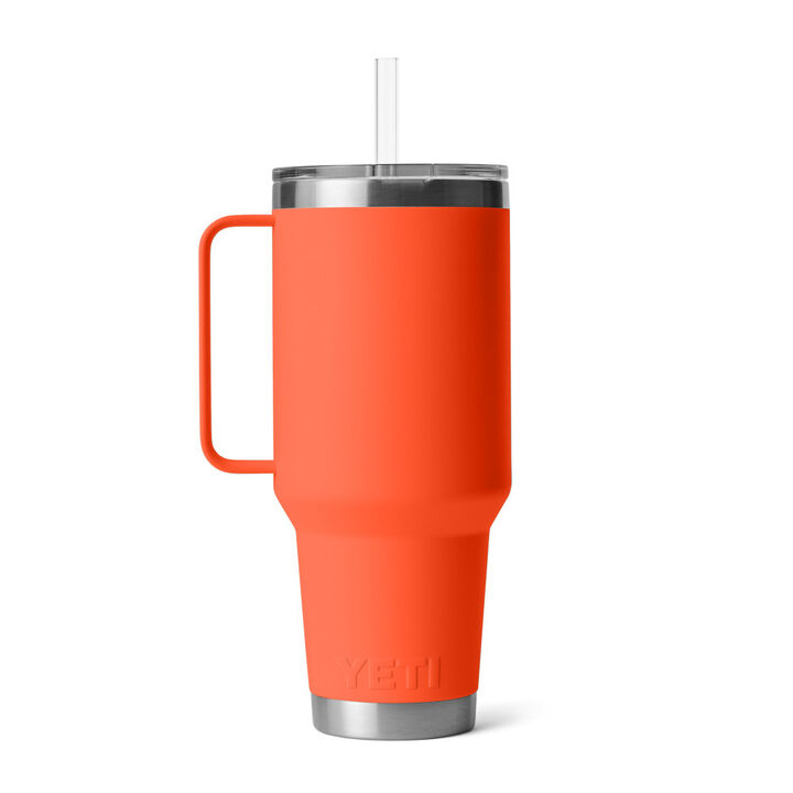 YETI Rambler 42 Oz Straw Mug with Straw Lid Papaya, large image number 1