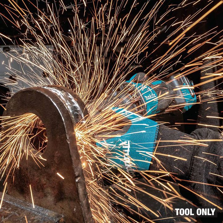Makita 40V Max XGT Cordless 1/4 Inch Slide Switch Variable Speed Die Grinder with Electric Brake (Bare Tool), large image number 4