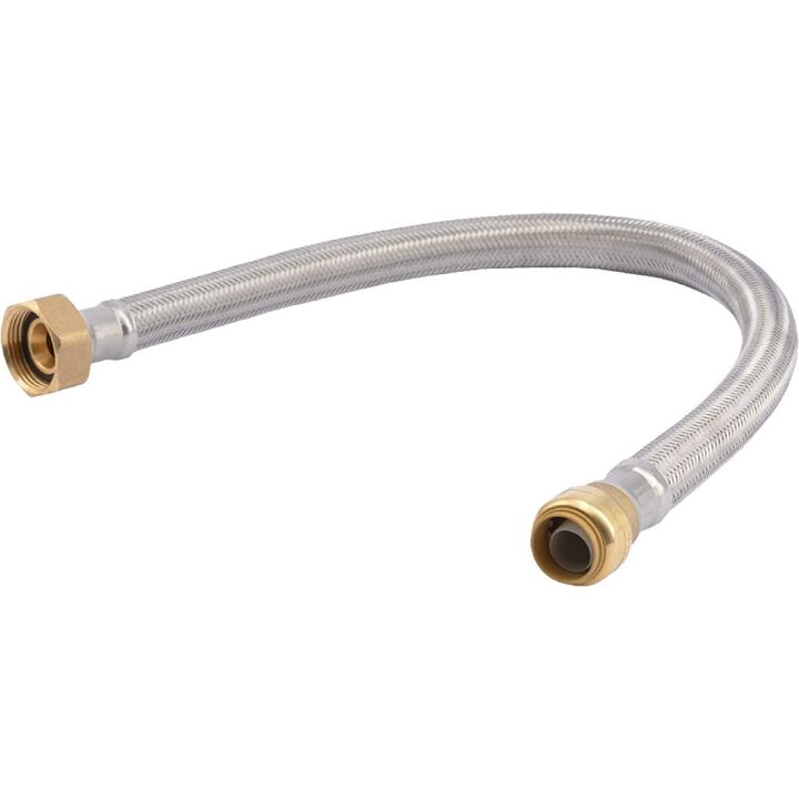 Sharkbite 3/4 x 1 FIP x 24in Length Water Softener Connector