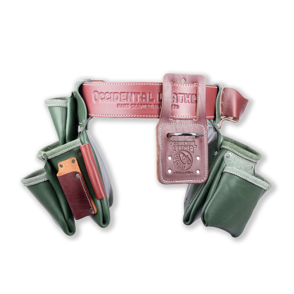 Occidental Leather ProFramer Double Bag - Hunter Green, Large, large image number 2