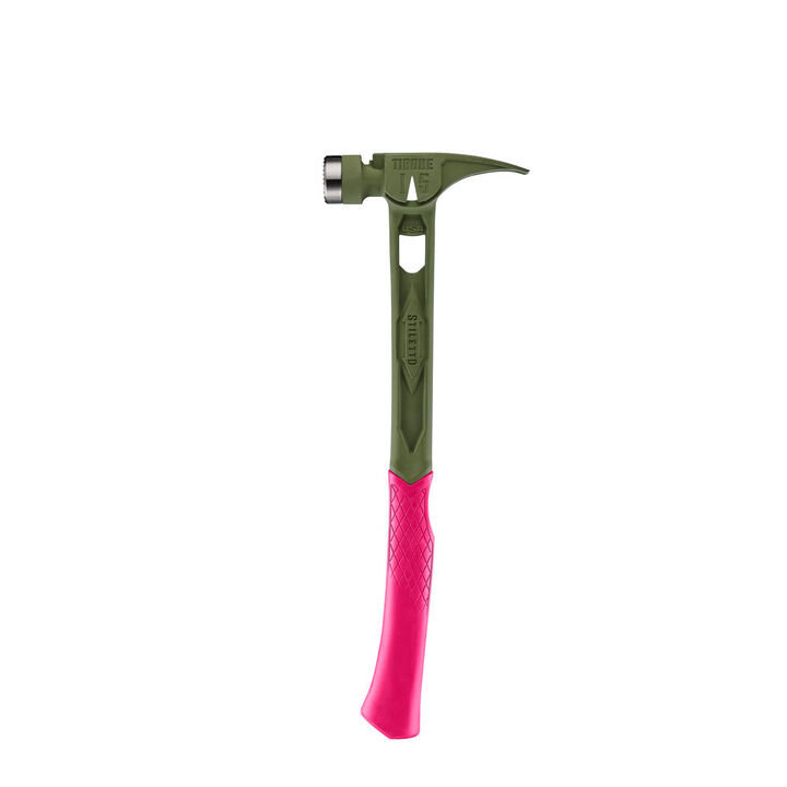 Stiletto TIBONE 15oz Limited Edition Green Titanium Framing Hammer, swatch