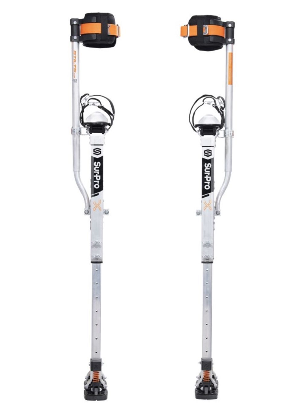 Surpro Premium Flex Foot Single Side Aluminum Stilts Size 21 to 31in, large image number 1