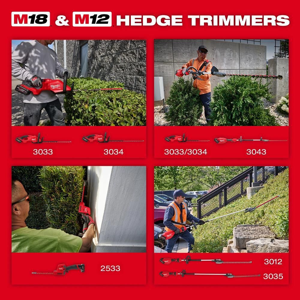 Milwaukee M18 FUEL 24 Inch Hedge Trimmer (Bare Tool), large image number 9