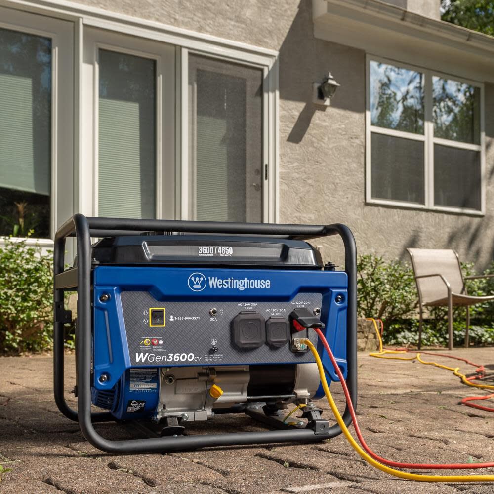 Westinghouse Outdoor Power 4,650 Watt Gas Powered 49-State Portable Generator with CO Sensor, large image number 3