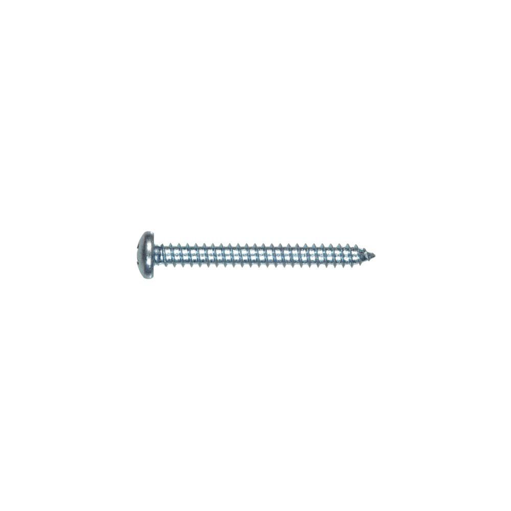 Hillman #10 x 3in Zinc Pan Head Phillips Sheet Metal Screw 100pk, large image number 2
