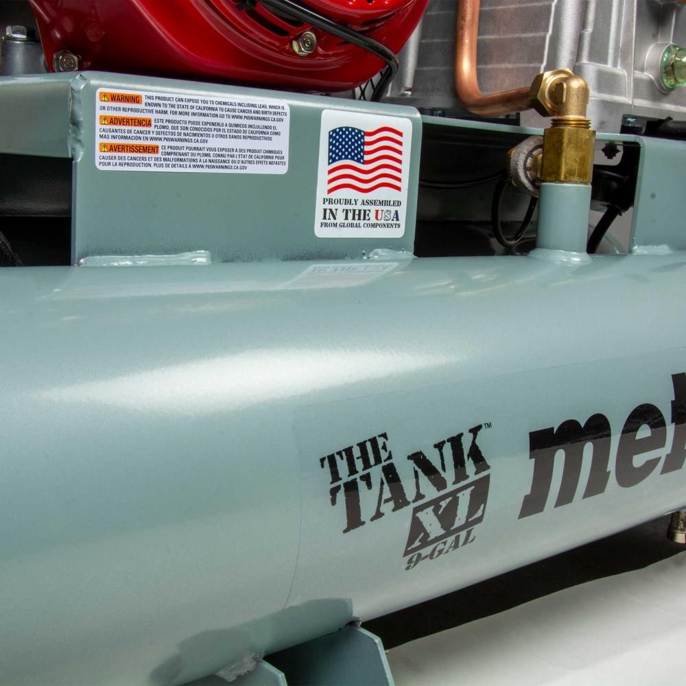 Metabo HPT The Tank XL Wheelbarrow Compressor 9 Gallon Gas, large image number 16