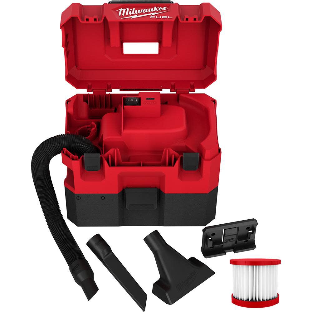 Milwaukee M12 FUEL 1.6 Gallon Wet/Dry Vacuum Reconditioned (Bare Tool), large image number 1