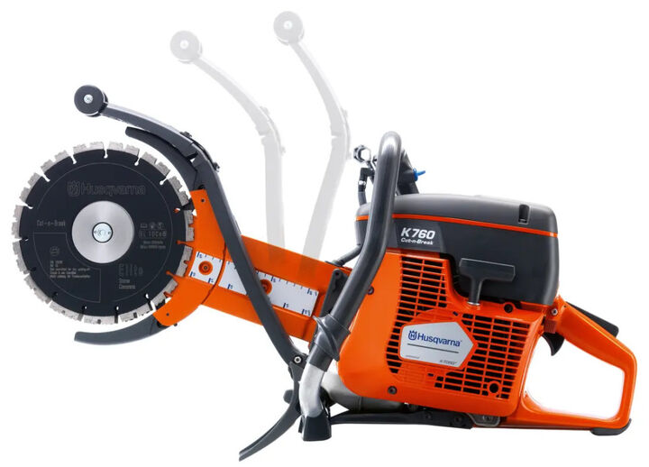 Husqvarna Construction K760 II Cut-N-Brake Gas Power Cutter Body Only, large image number 2