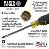 Klein Tools Square Recess Screwdriver Set 4 Pc, small image number 2