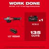 Milwaukee M18 FUEL 4 1/2 Inch - 6 Inch Dual Trigger Braking Grinder Paddle Switch with ONE KEY (Bare Tool), small image number 3