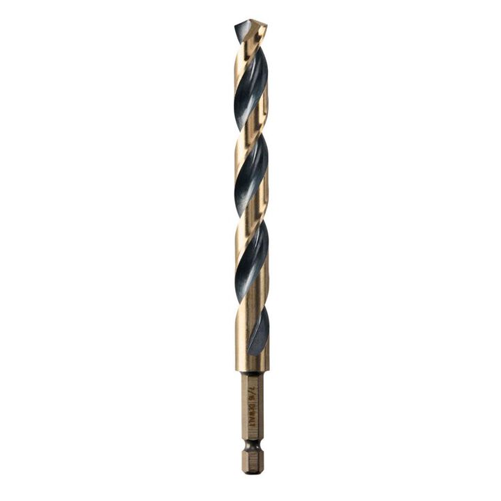 DEWALT 7/16in BLACK & GOLD Impact Ready METAL DRILL BIT