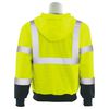 Delta Plus W375B Class 3 Zip Front Hoodie Sweatshirt, Large, small image number 2