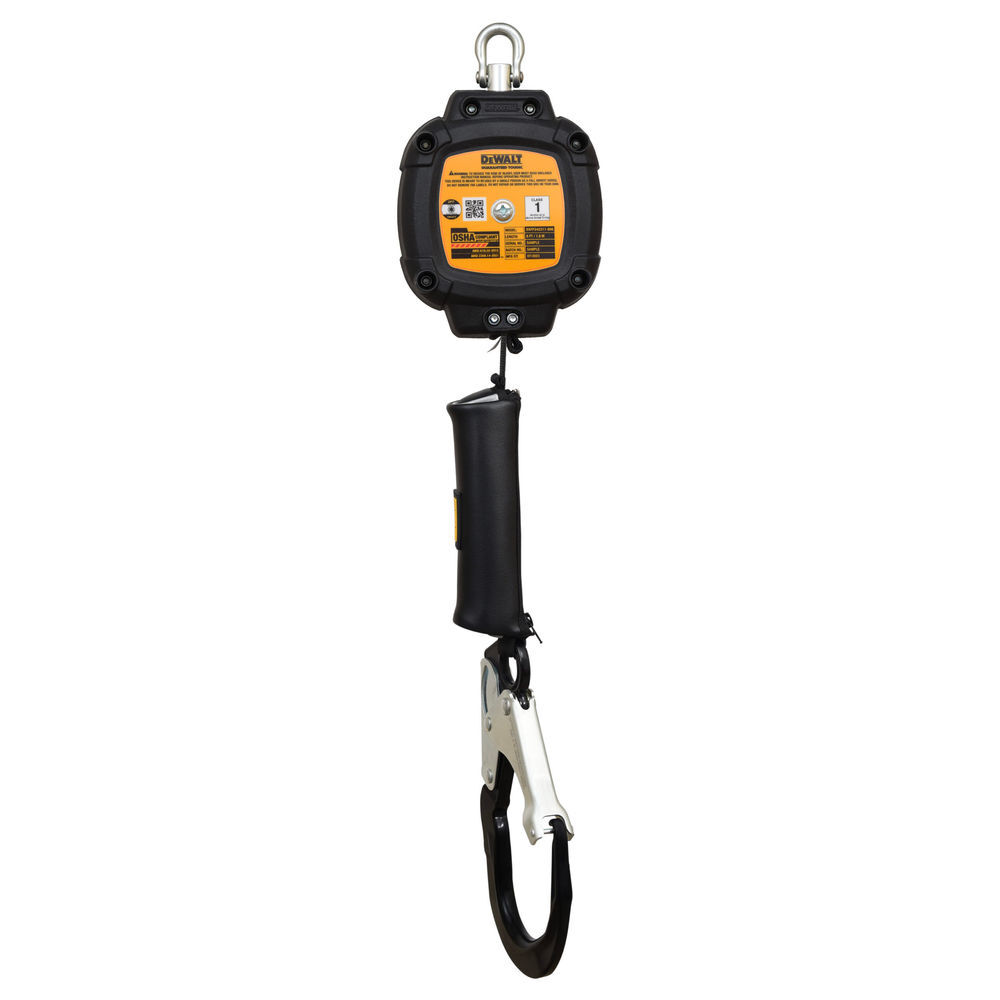 DEWALT Personal Self Retracting Lifeline Single Aluminum Rebar Hook, large image number 1