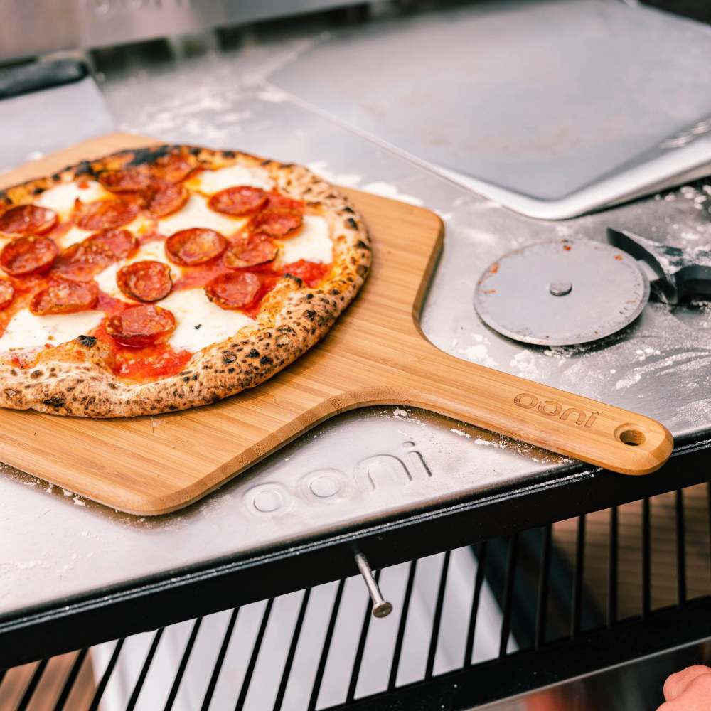 Ooni Pizza Peel & Serving Board 19.9in x 12in Bamboo, large image number 4