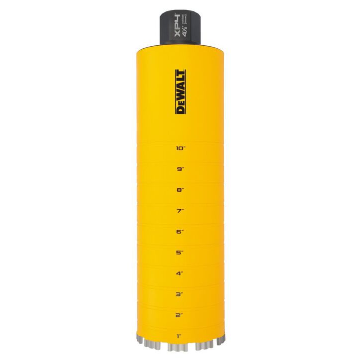 DEWALT 4-1/2 Inch x 14 Inch Diamond Core Bit