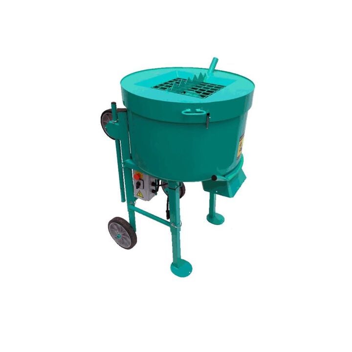 IMER Mix 120 Plus 4.25 Cu-Ft. 110V Vertical Shaft Electric Mixer with iDust Grate