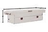 Weather Guard Saddle Truck Tool Box Aluminum Full Deep Clear, small image number 5