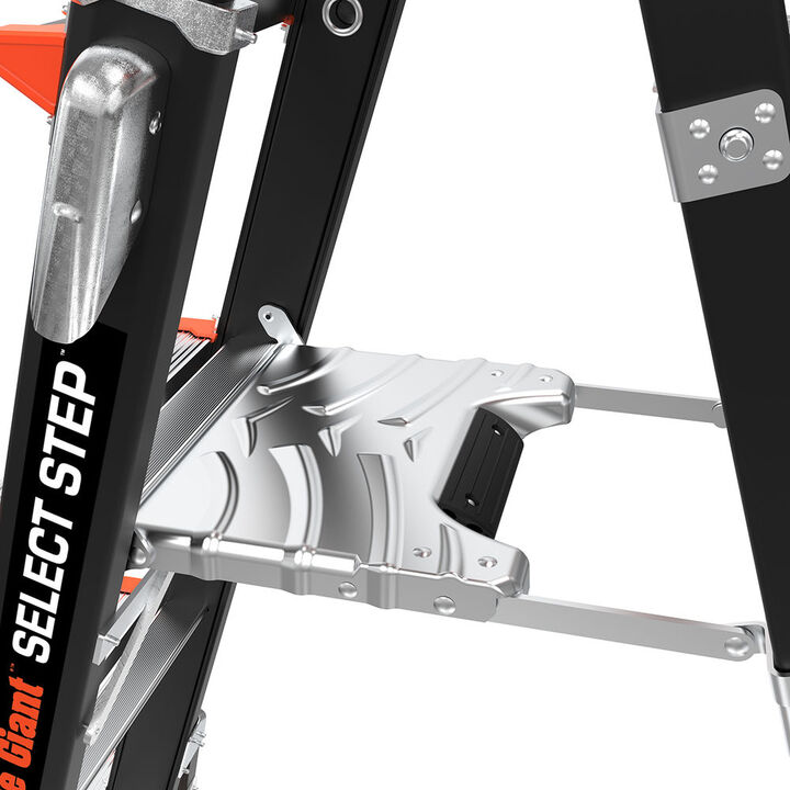 Little Giant Safety Select Step M6 Fiberglass Type 1AA Adjustable Step Ladder, large image number 11