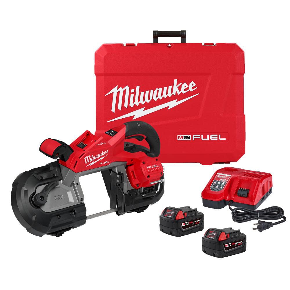Milwaukee M18 FUEL Dual Trigger Deep Cut Band Saw Kit, large image number 1