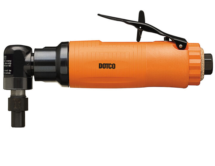 Cleco Dotco Ergonomic Right Angle Sander/Grinder with 1/4In Collet