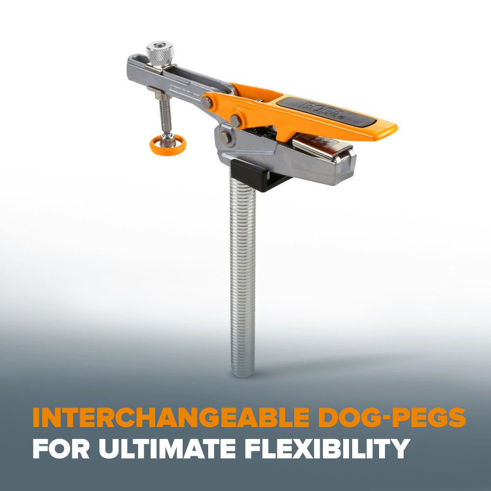 Bora Portamate Auto Adjust Horizontal Dog Clamp 3/4 Inch x 7-1/2 Inch Post, large image number 8