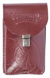 Occidental Leather Leather Clip-On Phone Holster, Red, 2X, small image number 1