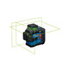 Bosch 3.7V 360-Degree Green-Beam Three-Plane Leveling and Alignment Laser, small image number 1
