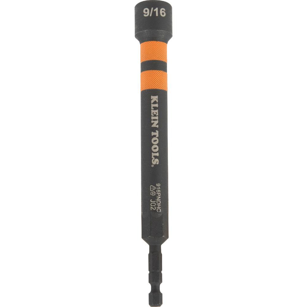 Klein Tools 9/16 Inch Mag Hollow Power Nut Driver, large image number 1