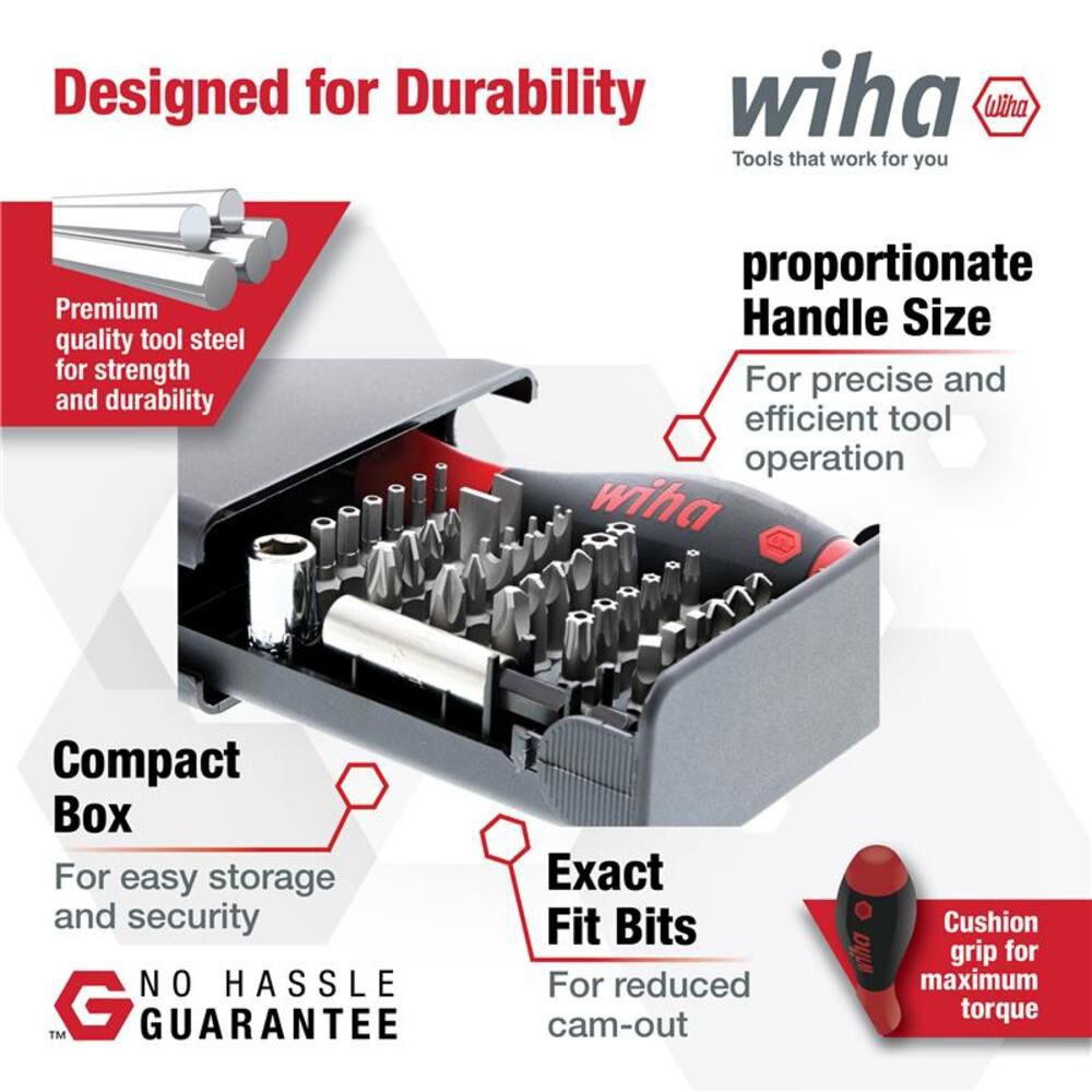 Wiha Collector Security Bits Set 39pc, large image number 2