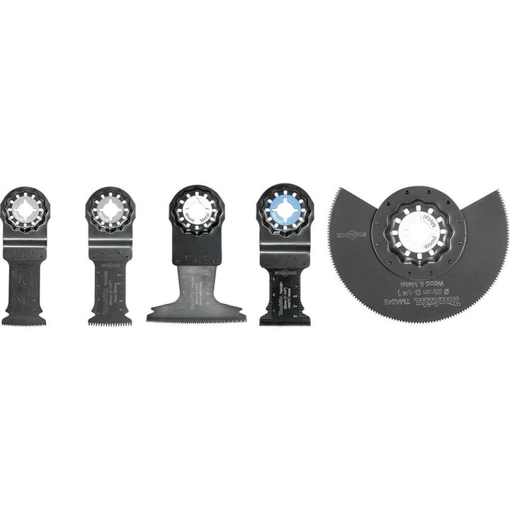 Makita 5 Pc Starlock Oscillating Blade Set