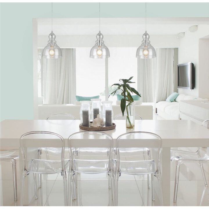 Westinghouse Fiona Indoor Mini Pendant Brushed Nickel, large image number 3