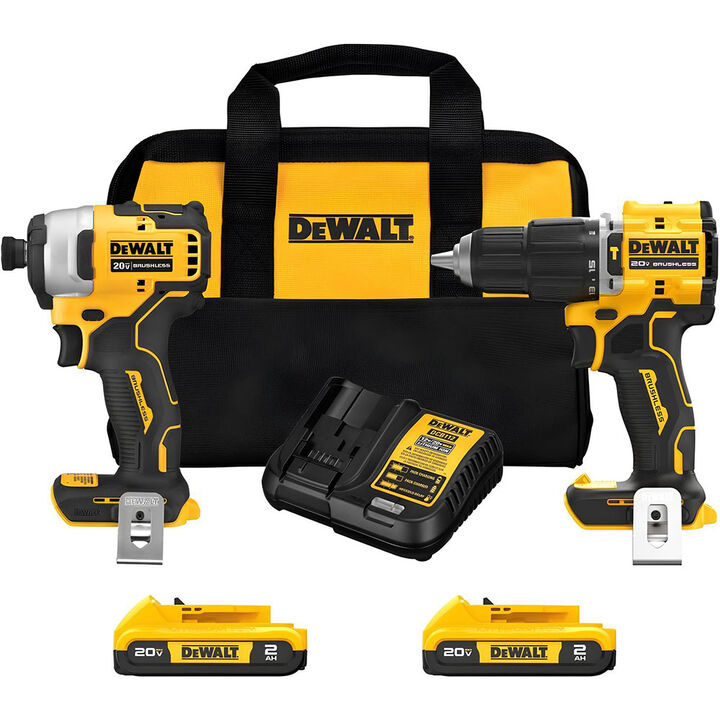 DEWALT ATOMIC 20V MAX Brushless 2 Tool Combo Kit