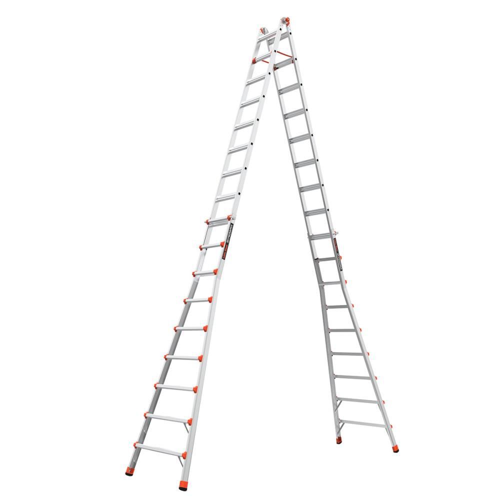 Little Giant Safety M17 Type 1A SkyScraper Aluminum Multi-Position Ladder, large image number 2