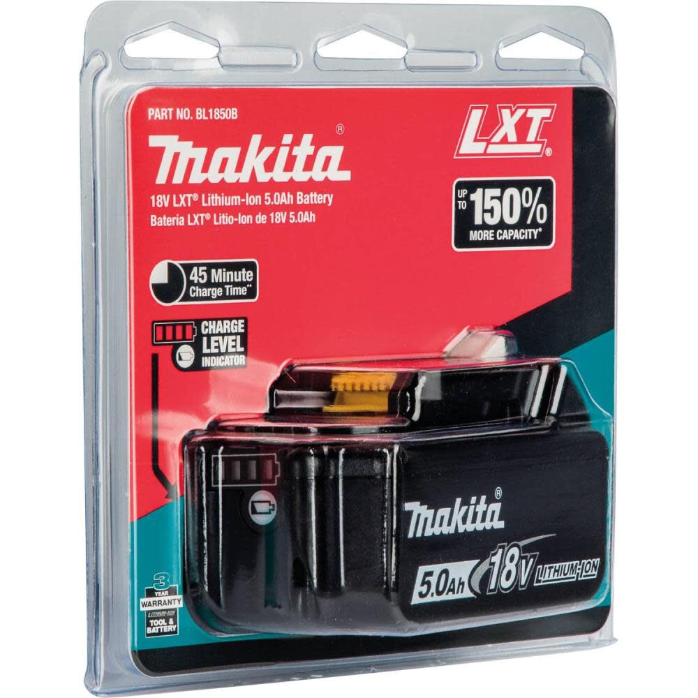 Makita 18V LXT 18V 5Ah Lithium Ion Power Tool Battery Pack with Fuel Indicator, large image number 13