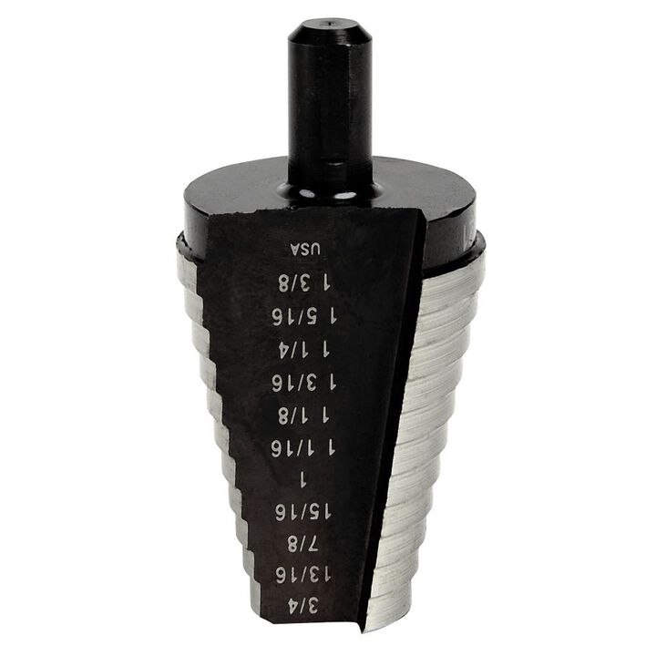 Irwin 1-3/16in to 1-3/8in Step-Drill Bit, 1/2in Shank, large image number 2