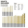 Klein Tools Titanium Drill Bit Set 21 Pieces, small image number 2