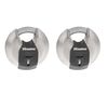 Master Lock Padlock with Shackle 2 3/4in Steel Keyed Alike Disc 2pk, small image number 1