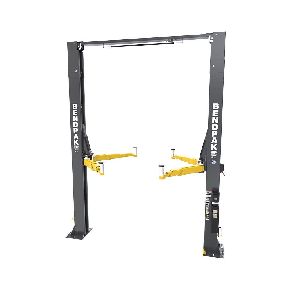 Bendpak 12APX-192 12000 Lbs High-Rise Clearfloor Two-Post Car Lift W/Pads, large image number 8