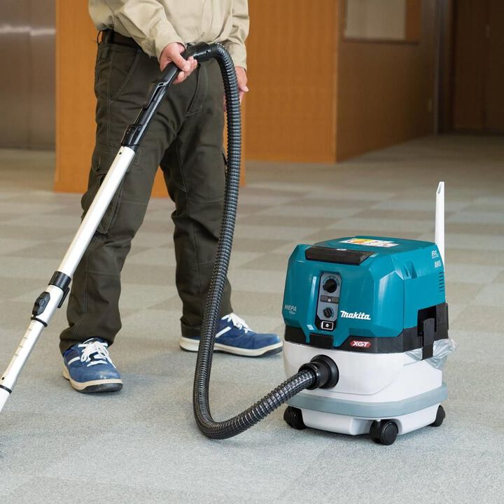 Makita 40V max XGT 2.1 Gallon HEPA Dry Dust Extractor Kit, large image number 9