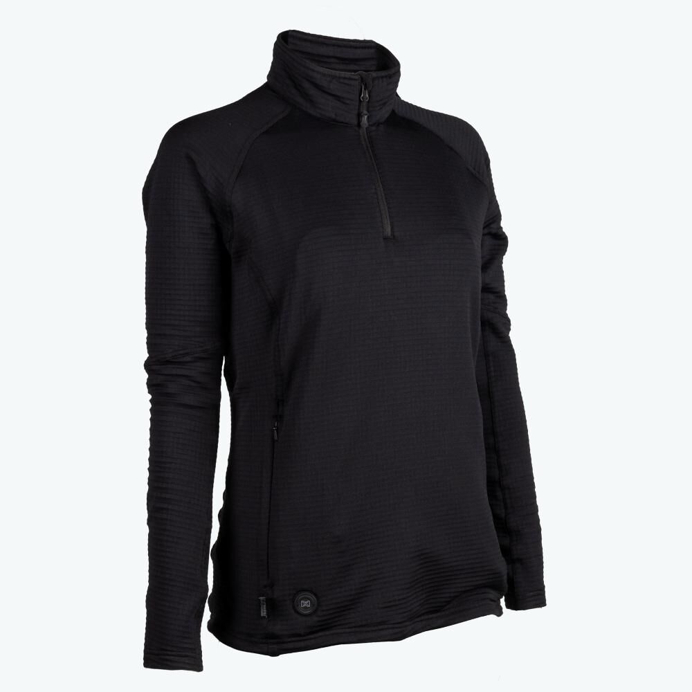 Mobile Warming Women's Element Mid-Layer 1/4 Zip LS Heated Shirt, large image number 8