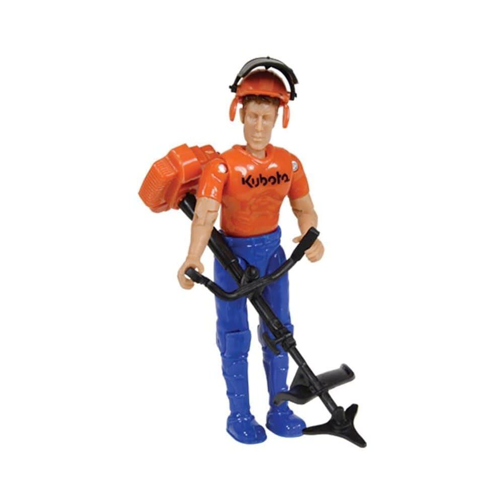Kubota BX2670 1:18 Scale Miniature Toy Lawn Tractor Playset with Turf, large image number 4