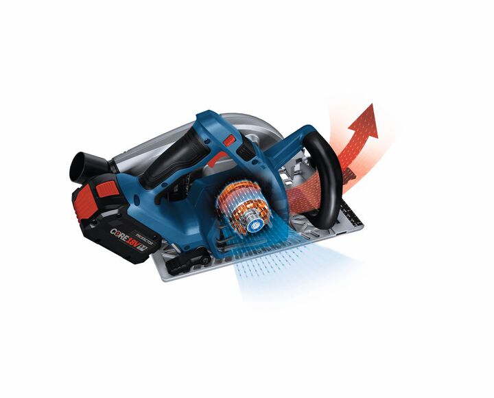 Bosch PROFACTOR 18V 7-1/4 Inch Circular Saw Left Blade Kit Reconditioned, large image number 3