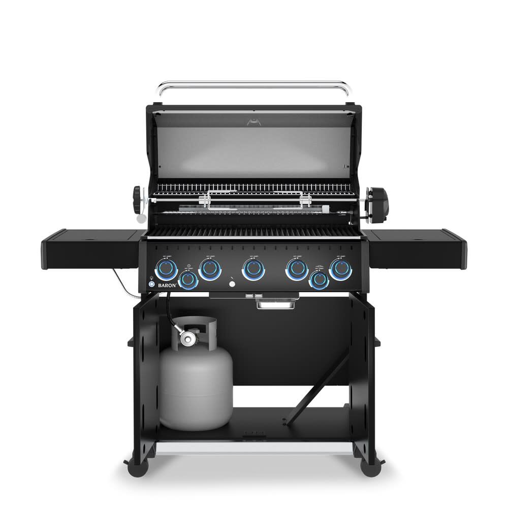 Broil King Baron 590 Pro Shadow 5-Burner Natural Gas Grill, large image number 4