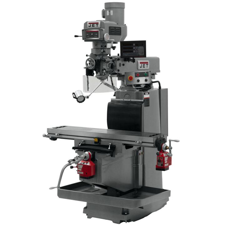 JET JTM-1254RVS DP700 XY PFD Vertical Milling Machine
