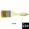 Pferd 2 Inch x 3/8 Inch White Natural Bristles Chip Brush Bundle, 24 Pieces, small image number 2