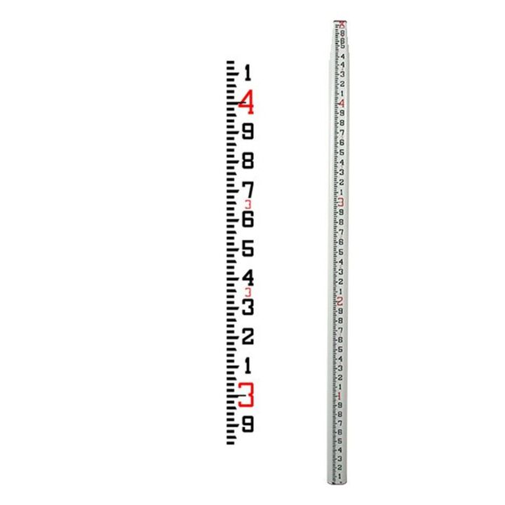 Spectra Precision 25 Foot Tenths Fiberglass Grade Leveling Rod