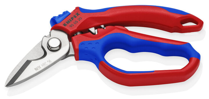Knipex 6-1/4 Inch Angled Electricians Shear