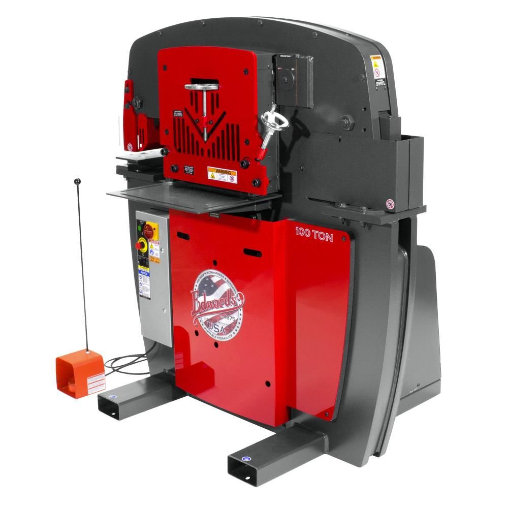 Edwards 100 Ton Ironworker 1 Phase 230V with PowerLink System, large image number 6